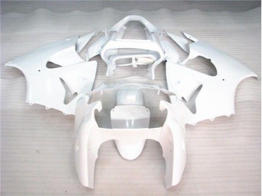 Glänzend Weiß 00-02 ZX6R Motorrad Verkleidung