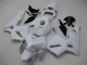 Glänzend Weiß 05-06 CBR600RR Motorrad Verkleidung