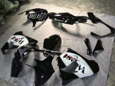 Glänzend schwarz weiß 00-01 ZX9R Motorrad Verkleidung