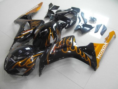 Gold Flamme 06-07 CBR1000RR Motorrad Verkleidung