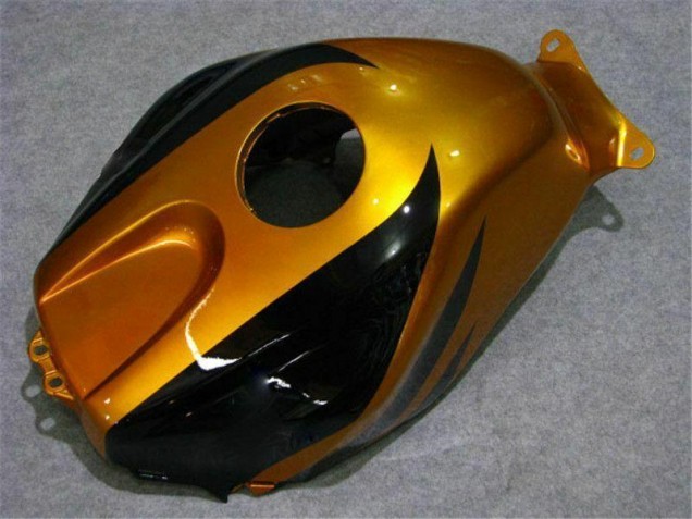 Gold Silber Schwarz 03-04 CBR600RR Motorrad Verkleidung Gold Silber Schwarz 03-04 CBR600RR Motorrad Verkleidung