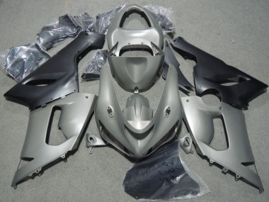 Grau Schwarz 05-06 ZX6R Motorrad Verkleidung