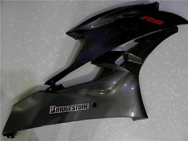 Grau Schwarz 06-07 YZF R6 Motorrad Verkleidung Grau Schwarz 06-07 YZF R6 Motorrad Verkleidung