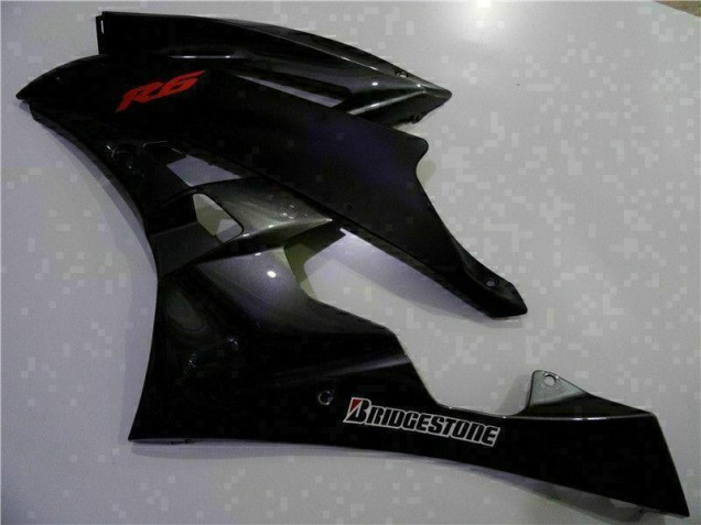 Grau Schwarz 06-07 YZF R6 Motorrad Verkleidung Grau Schwarz 06-07 YZF R6 Motorrad Verkleidung