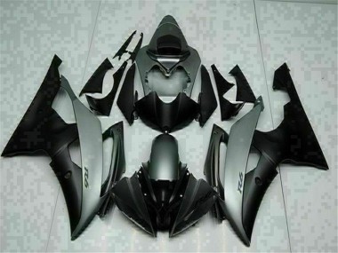 Grau Schwarz 08-16 YZF R6 Motorrad Verkleidungen