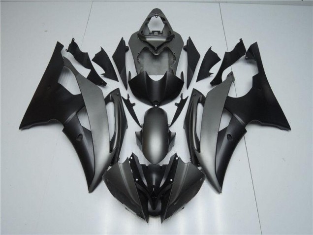 Grau Schwarz 08-16 YZF R6 Motorrad Vollverkleidung