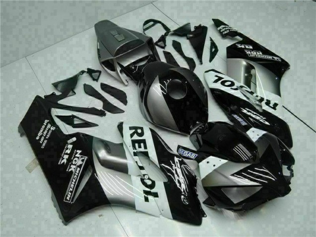Grau Schwarz Repsol 04-05 CBR1000RR Motorrad Verkleidung