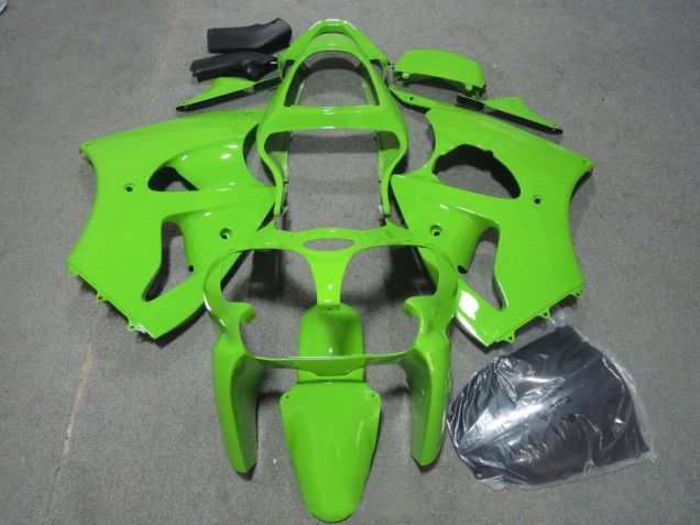 Grün 00-02 ZX6R Motorrad Vollverkleidung Grün 00-02 ZX6R Motorrad Vollverkleidung