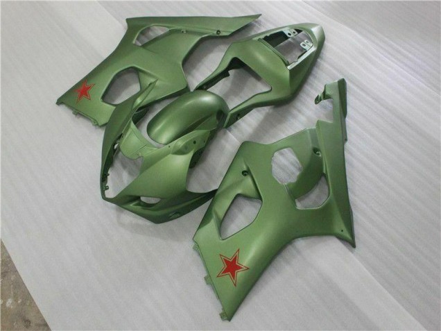 Grün 03-04 GSXR 1000 Motorrad Verkleidung Grün 03-04 GSXR 1000 Motorrad Verkleidung