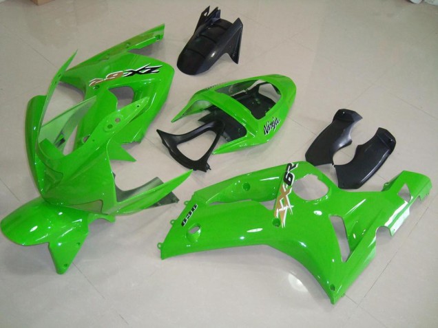 Grün 03-04 ZX6R Motorrad Verkleidung Grün 03-04 ZX6R Motorrad Verkleidung