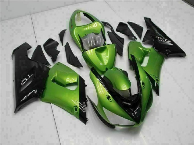 Grün 05-06 ZX6R Motorrad Verkleidungen Grün 05-06 ZX6R Motorrad Verkleidungen