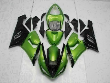 Grün 05-06 ZX6R Motorrad Verkleidungen