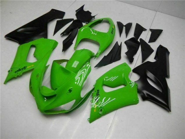 Grün 05-06 ZX6R Motorrad Vollverkleidung Grün 05-06 ZX6R Motorrad Vollverkleidung