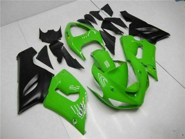 Grün 05-06 ZX6R Motorrad Vollverkleidung Grün 05-06 ZX6R Motorrad Vollverkleidung