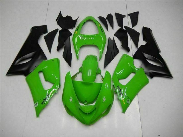 Grün 05-06 ZX6R Motorrad Vollverkleidung Grün 05-06 ZX6R Motorrad Vollverkleidung