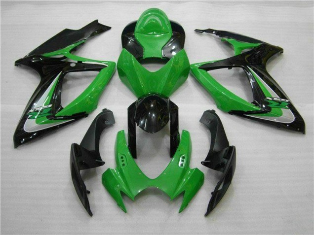 Grün 06-07 GSXR 600/750 Motorrad Verkleidung Grün 06-07 GSXR 600/750 Motorrad Verkleidung