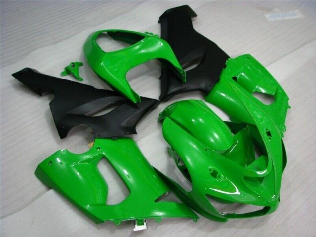 Grün Matt schwarz 05-06 ZX6R Motorrad Verkleidung Grün Matt schwarz 05-06 ZX6R Motorrad Verkleidung