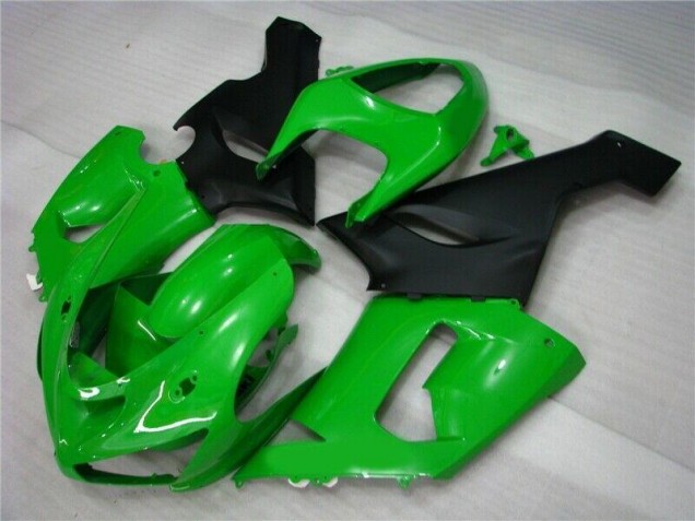 Grün Matt schwarz 05-06 ZX6R Motorrad Verkleidung Grün Matt schwarz 05-06 ZX6R Motorrad Verkleidung