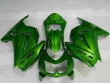 Grün Ninja 08-12 EX250 Motorrad Verkleidungen
