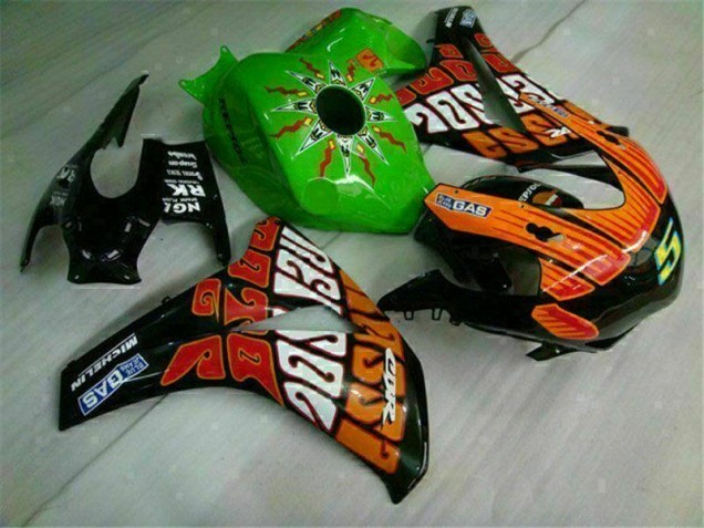 Grün Orange 08-11 CBR1000RR Motorrad Verkleidung Grün Orange 08-11 CBR1000RR Motorrad Verkleidung