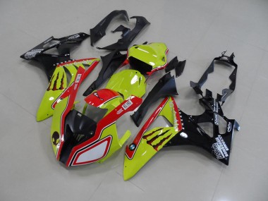 Grün Rot Monster 09-14 S1000RR Motorrad Verkleidung