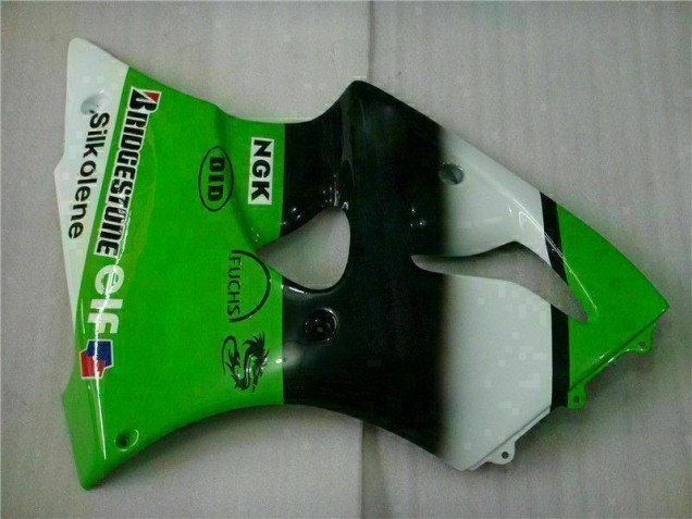 Grün Schwarz 00-02 ZX6R Motor Verkleidung Grün Schwarz 00-02 ZX6R Motor Verkleidung