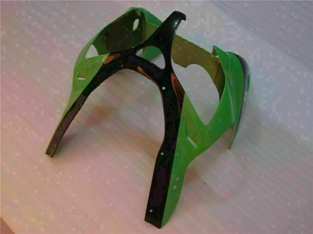Grün Schwarz 00-02 ZX6R Motorrad Vollverkleidung & Plastik Grün Schwarz 00-02 ZX6R Motorrad Vollverkleidung & Plastik