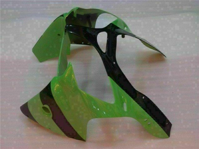 Grün Schwarz 00-02 ZX6R Motorrad Vollverkleidung & Plastik Grün Schwarz 00-02 ZX6R Motorrad Vollverkleidung & Plastik