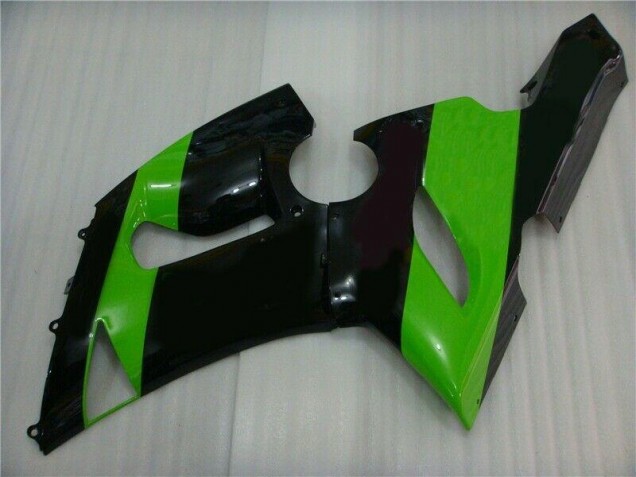 Grün Schwarz 05-06 ZX6R Motorrad Verkleidung Grün Schwarz 05-06 ZX6R Motorrad Verkleidung