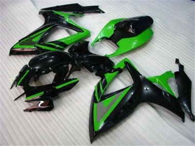 Grün Schwarz 06-07 GSXR 600/750 Motorrad Verkleidung