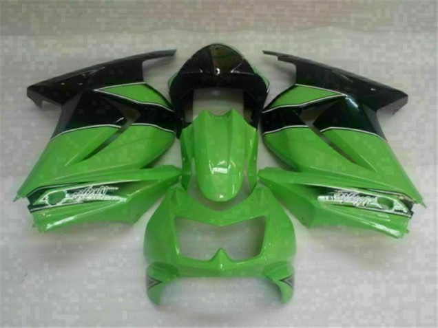 Grün Schwarz 08-12 EX250 Motorrad Verkleidungen Grün Schwarz 08-12 EX250 Motorrad Verkleidungen