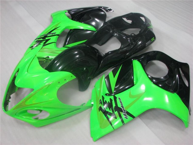 Grün Schwarz 08-19 GSXR 1300 Hayabusa Motorrad Verkleidung Grün Schwarz 08-19 GSXR 1300 Hayabusa Motorrad Verkleidung