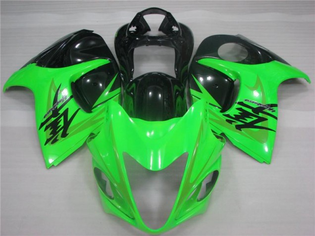 Grün Schwarz 08-19 GSXR 1300 Hayabusa Motorrad Verkleidung Grün Schwarz 08-19 GSXR 1300 Hayabusa Motorrad Verkleidung