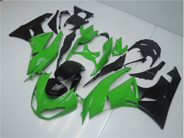 Grün Schwarz 09-12 ZX6R Motorrad Vollverkleidung Grün Schwarz 09-12 ZX6R Motorrad Vollverkleidung