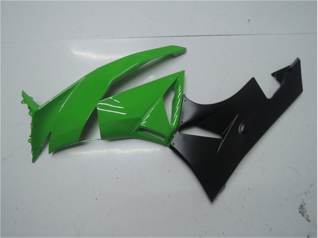 Grün Schwarz 09-12 ZX6R Motorrad Vollverkleidung Grün Schwarz 09-12 ZX6R Motorrad Vollverkleidung
