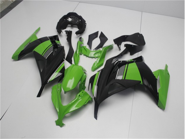 Grün Schwarz 13-16 EX300 Motorrad Verkleidungen