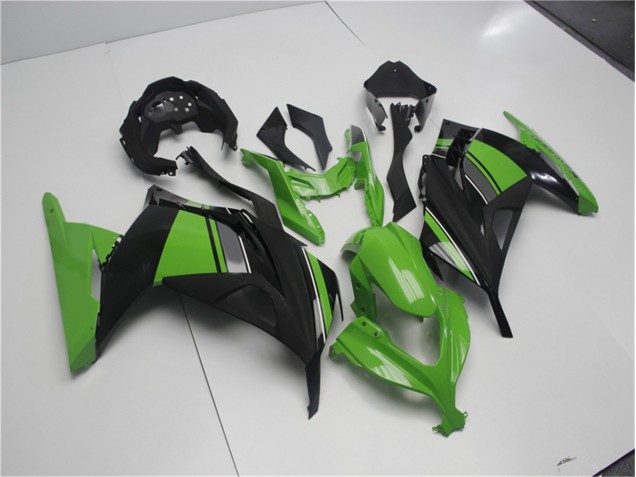 Grün Schwarz 13-16 EX300 Motorrad Verkleidungen