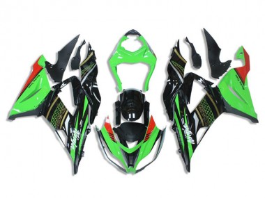Grün Schwarz 13-18 ZX6R Motorrad Verkleidung