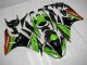 Grün Schwarz Rot 09-12 ZX6R Motorrad Verkleidung