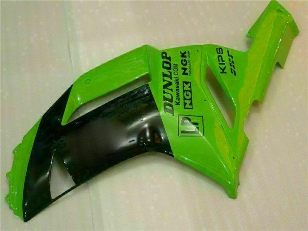 Grün Schwarzer Dunlop 07-08 ZX6R Motorrad Verkleidung Grün Schwarzer Dunlop 07-08 ZX6R Motorrad Verkleidung