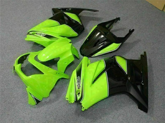 Grün Schwarzer Ninja 08-12 EX250 Motorrad Verkleidung & Plastik