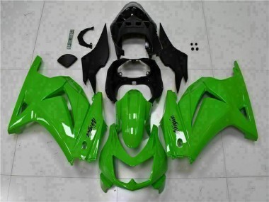 Grün Schwarzer Ninja 08-12 EX250 Motorrad Verkleidungen