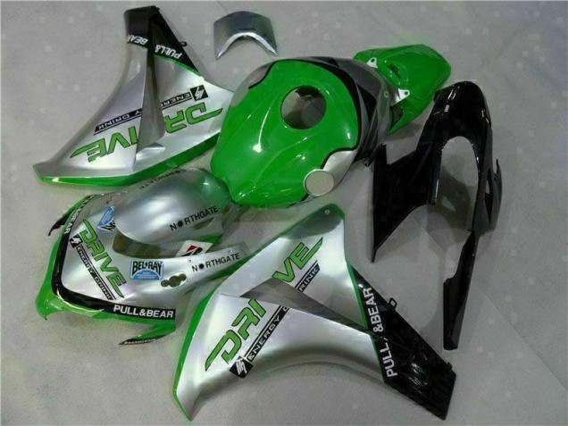 Grün Silber 08-11 CBR1000RR Motorrad Verkleidung Grün Silber 08-11 CBR1000RR Motorrad Verkleidung