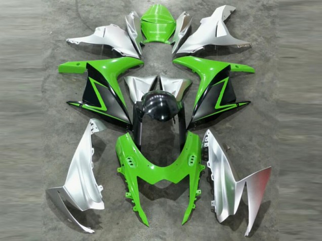 Grün Silber 11-21 GSXR 600/750 Motorrad Verkleidungen
