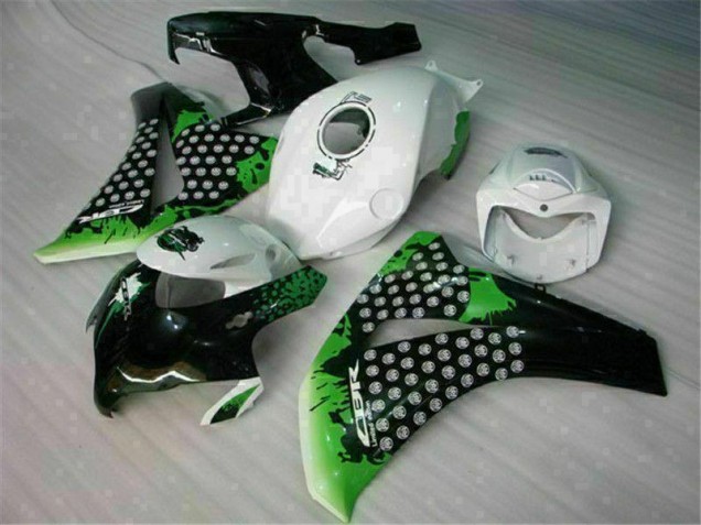 Grün Weiß 08-11 CBR1000RR Motorrad Verkleidungen Grün Weiß 08-11 CBR1000RR Motorrad Verkleidungen