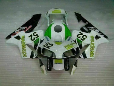 Grün Weiß Schwarz 03-04 CBR600RR Motorrad Verkleidung