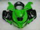 Grün Weiß Schwarz 05-06 ZX6R Motorrad Verkleidung Grün Weiß Schwarz 05-06 ZX6R Motorrad Verkleidung