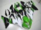 Grün Weiß Schwarz 13-18 ZX6R Motorrad Verkleidung Grün Weiß Schwarz 13-18 ZX6R Motorrad Verkleidung