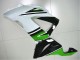 Grün Weiß Schwarz 13-18 ZX6R Motorrad Verkleidung Grün Weiß Schwarz 13-18 ZX6R Motorrad Verkleidung