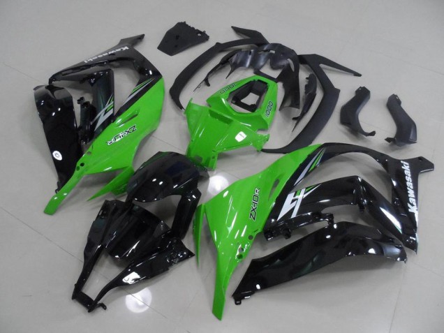 Grün und Schwarz 11-15 ZX10R Motorrad Verkleidung Grün und Schwarz 11-15 ZX10R Motorrad Verkleidung